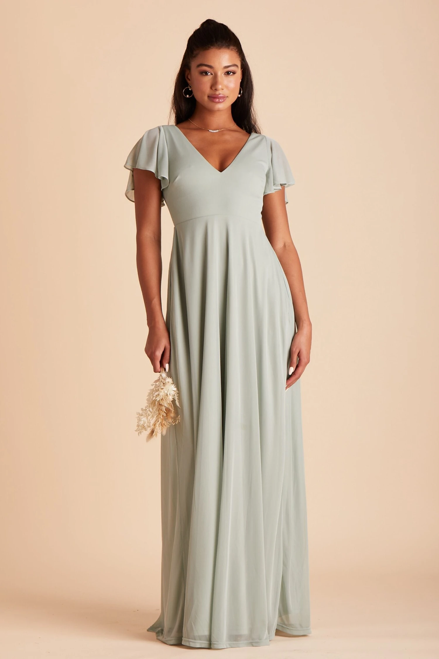Hannah Dress - Sage - Image 2