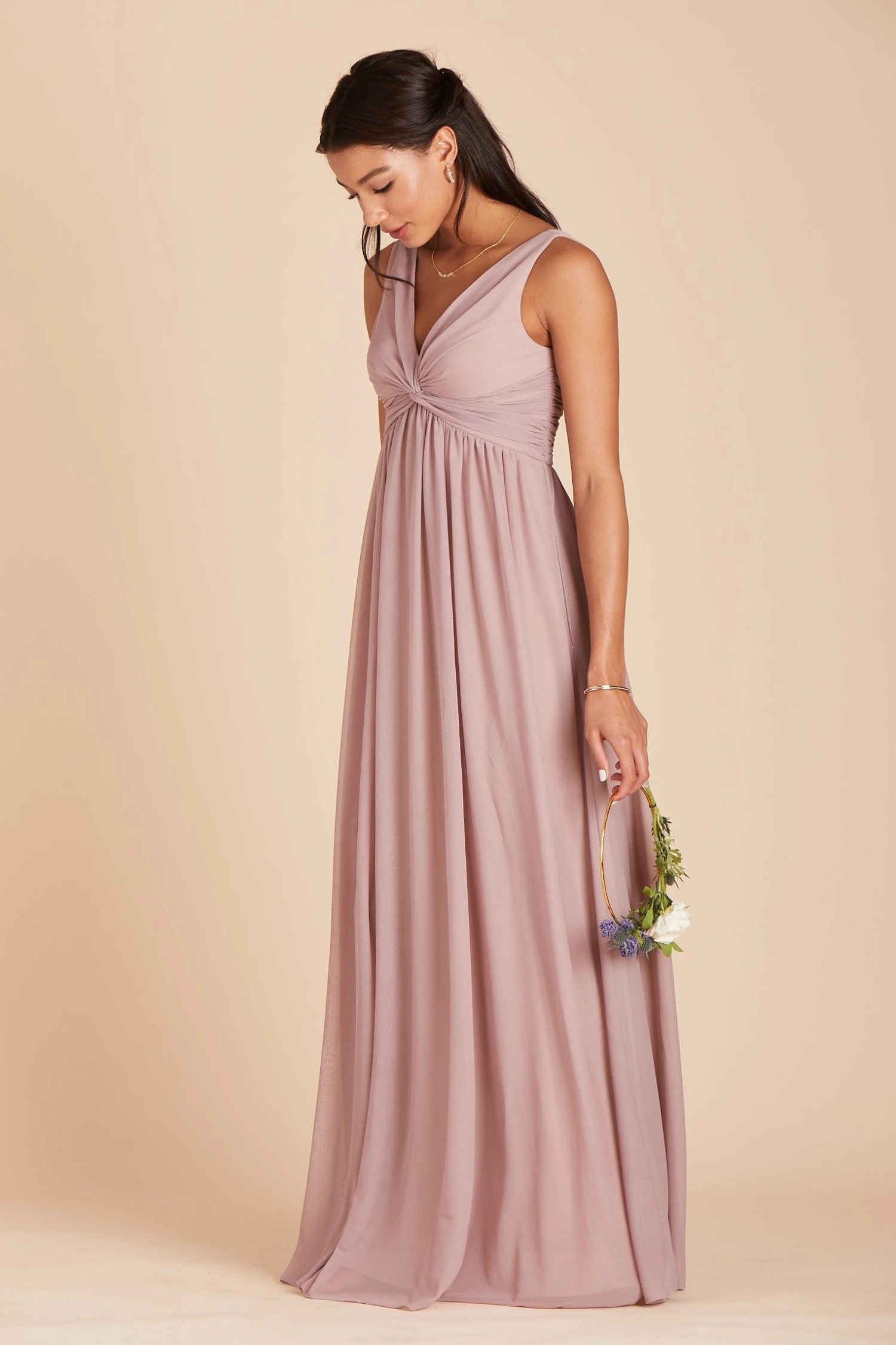 Lianna Dress - Mauve - Image 3
