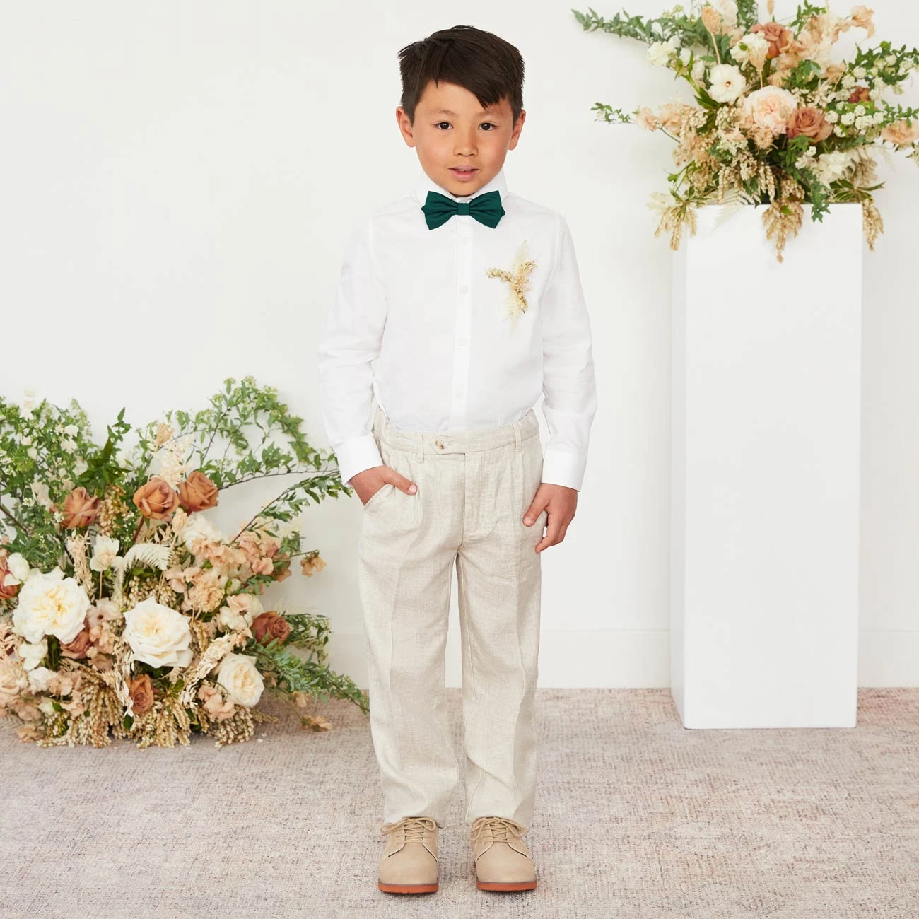 Harry Bow Tie - Emerald - Image 4