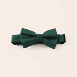 Sadie Dog Bow Tie Collar - Emerald