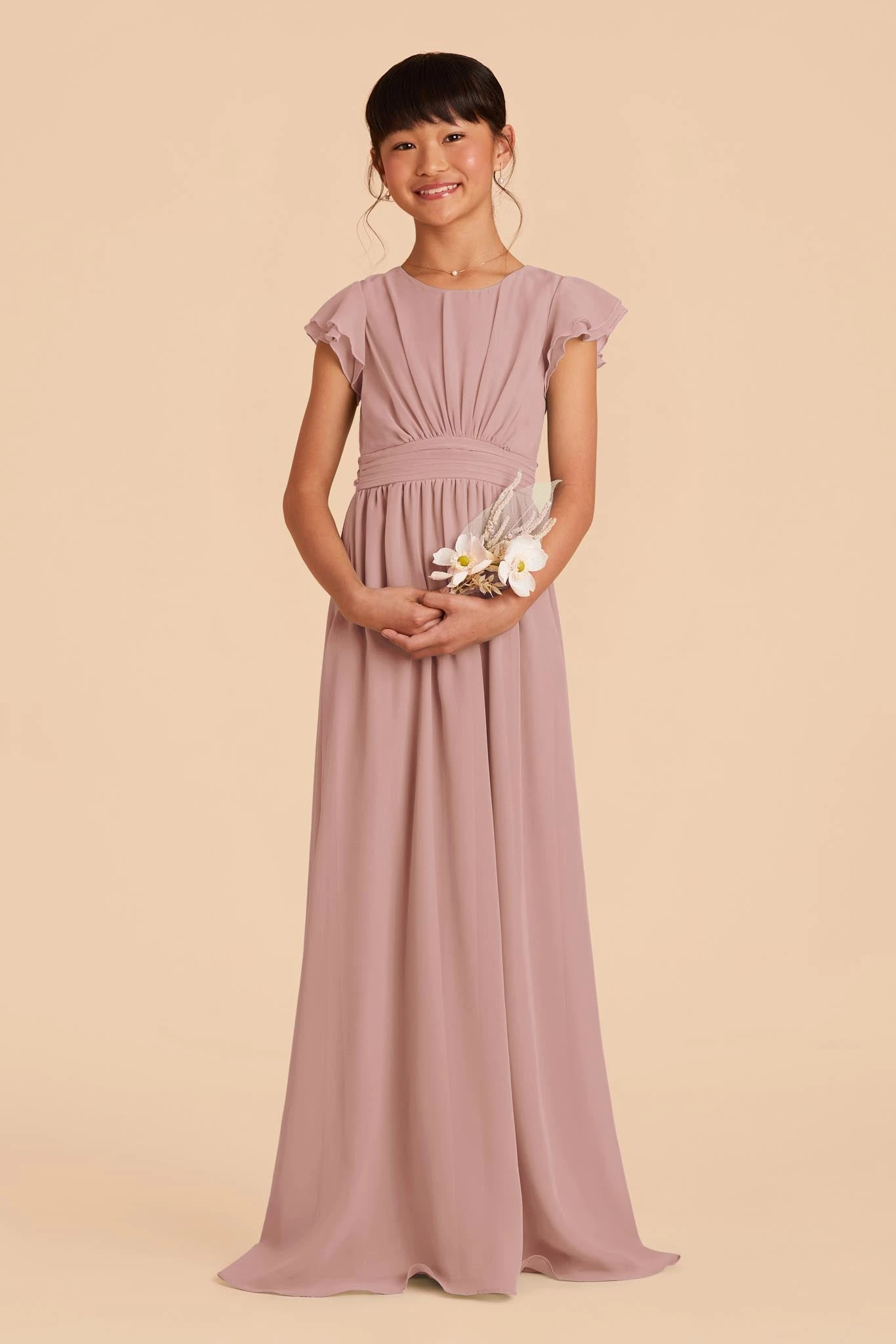 Celine Junior Dress - English Rose - Image 3