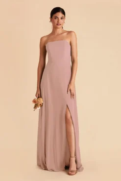 Chris Convertible Chiffon Dress - English Rose