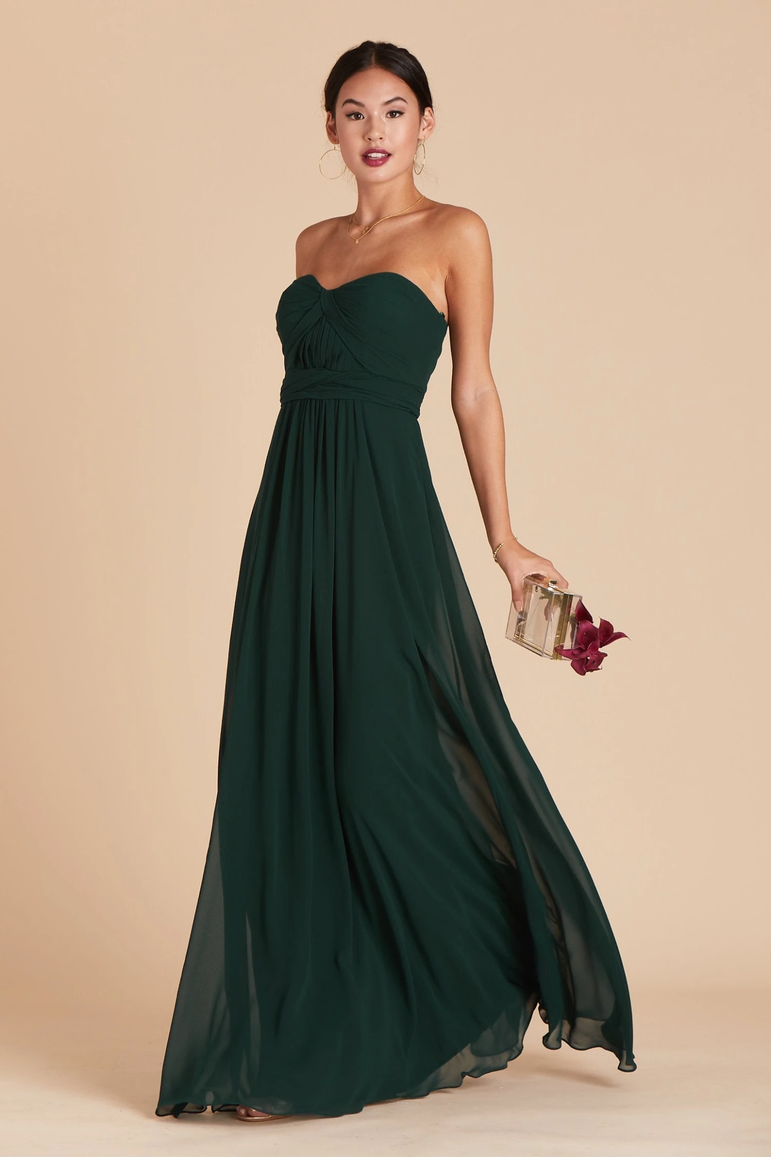 Grace Convertible Dress - Emerald - Image 10