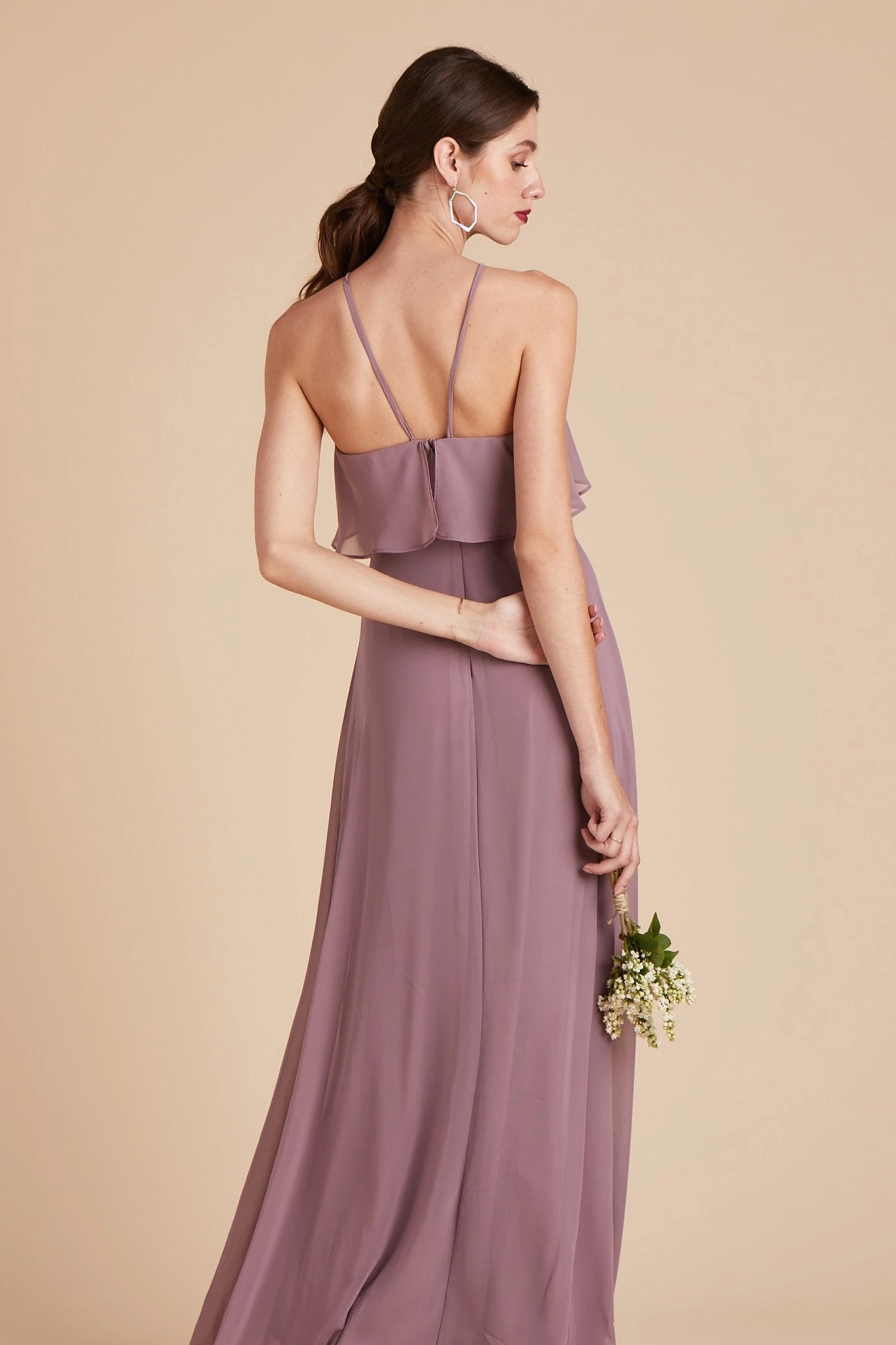 Jules Dress - Dark Mauve - Image 3