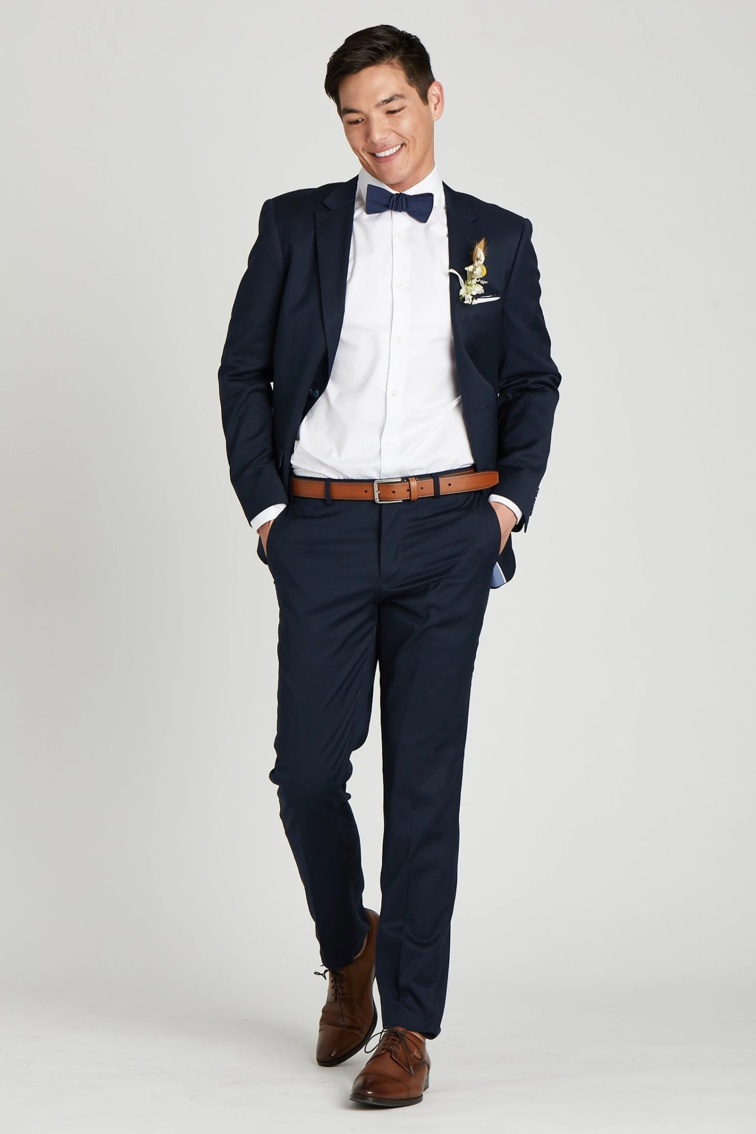 Daniel Bow Tie - Navy - Image 6