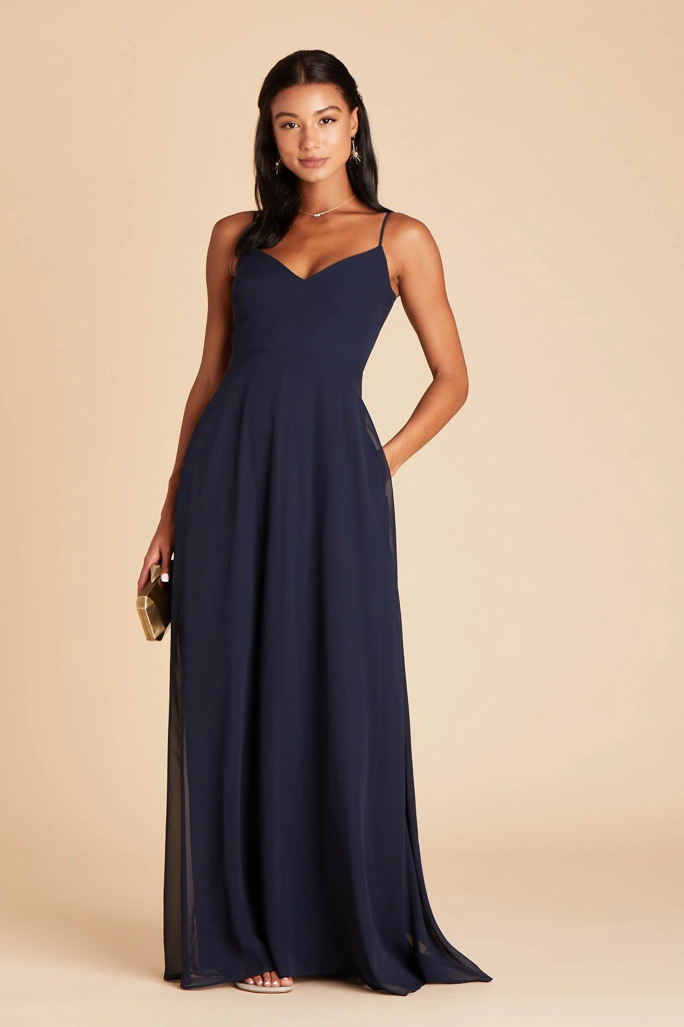 Devin Convertible Dress - Navy - Image 19
