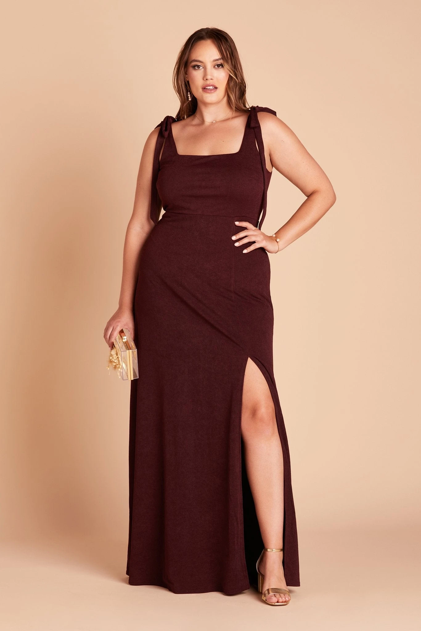 Alex Convertible Dress - Cabernet - Image 13