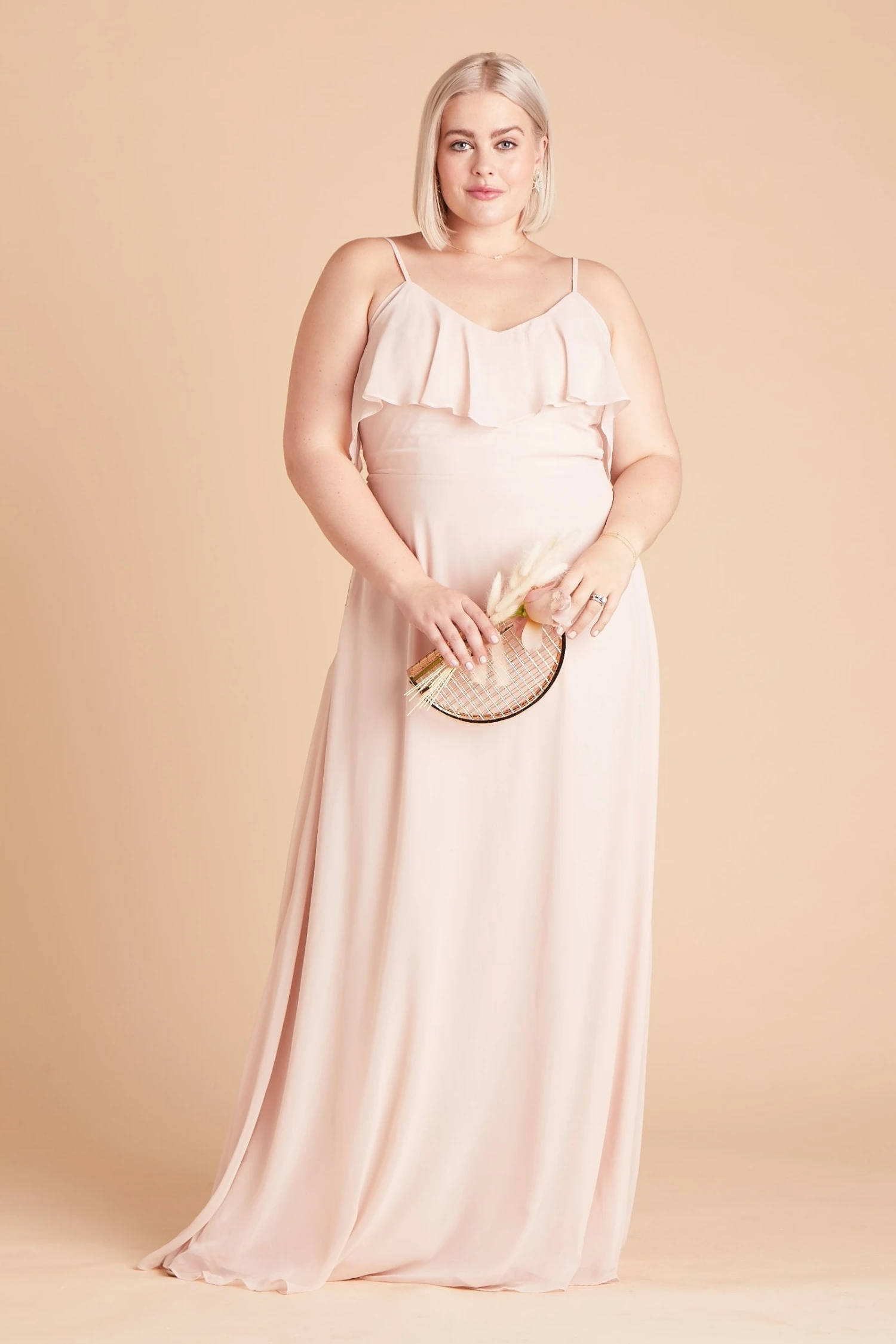 Jane Convertible Dress - Pale Blush - Image 3