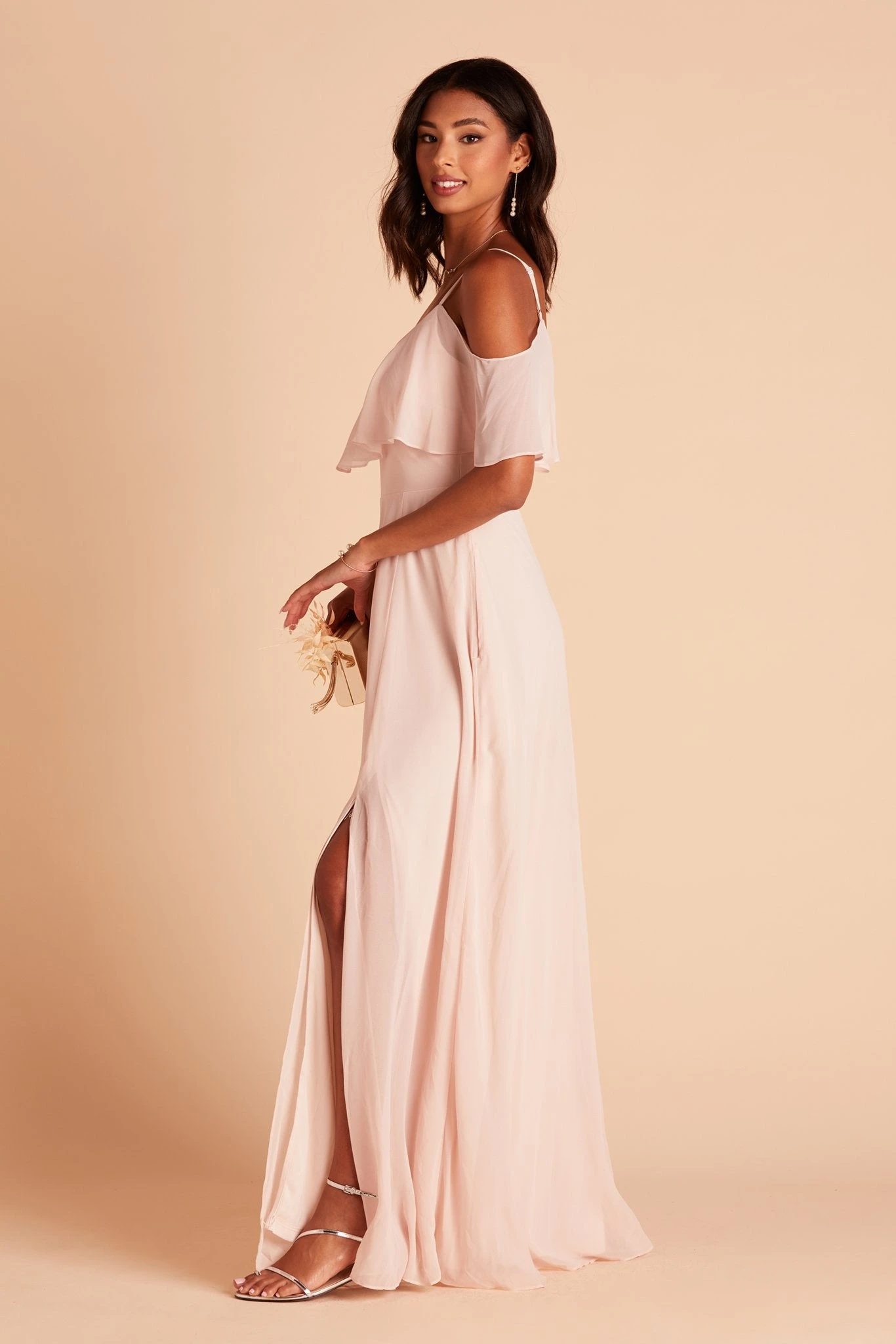 Jane Convertible Dress - Pale Blush - Image 13
