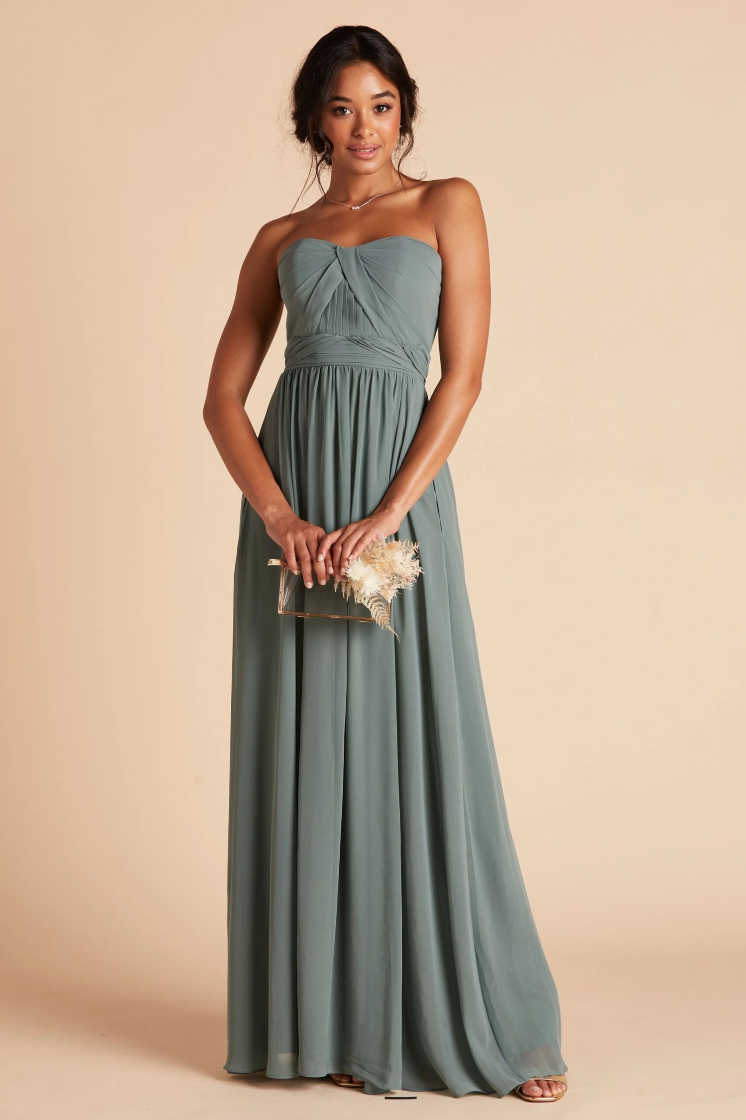 Grace Convertible Dress - Sea Glass - Image 10