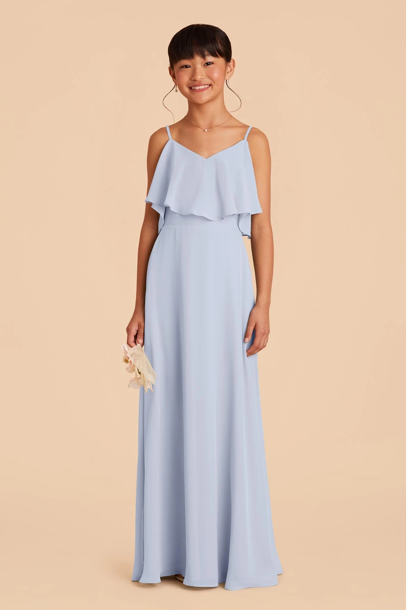 Janie Convertible Junior Dress - Ice Blue - Image 3