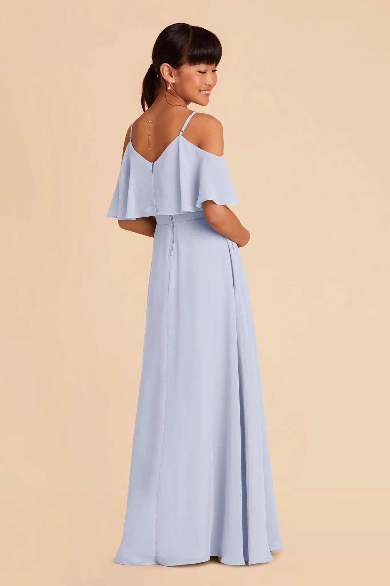 Janie Convertible Junior Dress - Ice Blue - Image 5