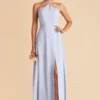 Juliet Chiffon Dress - Ice Blue