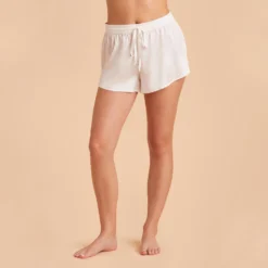 Olivia PJ Shorts - Ivory