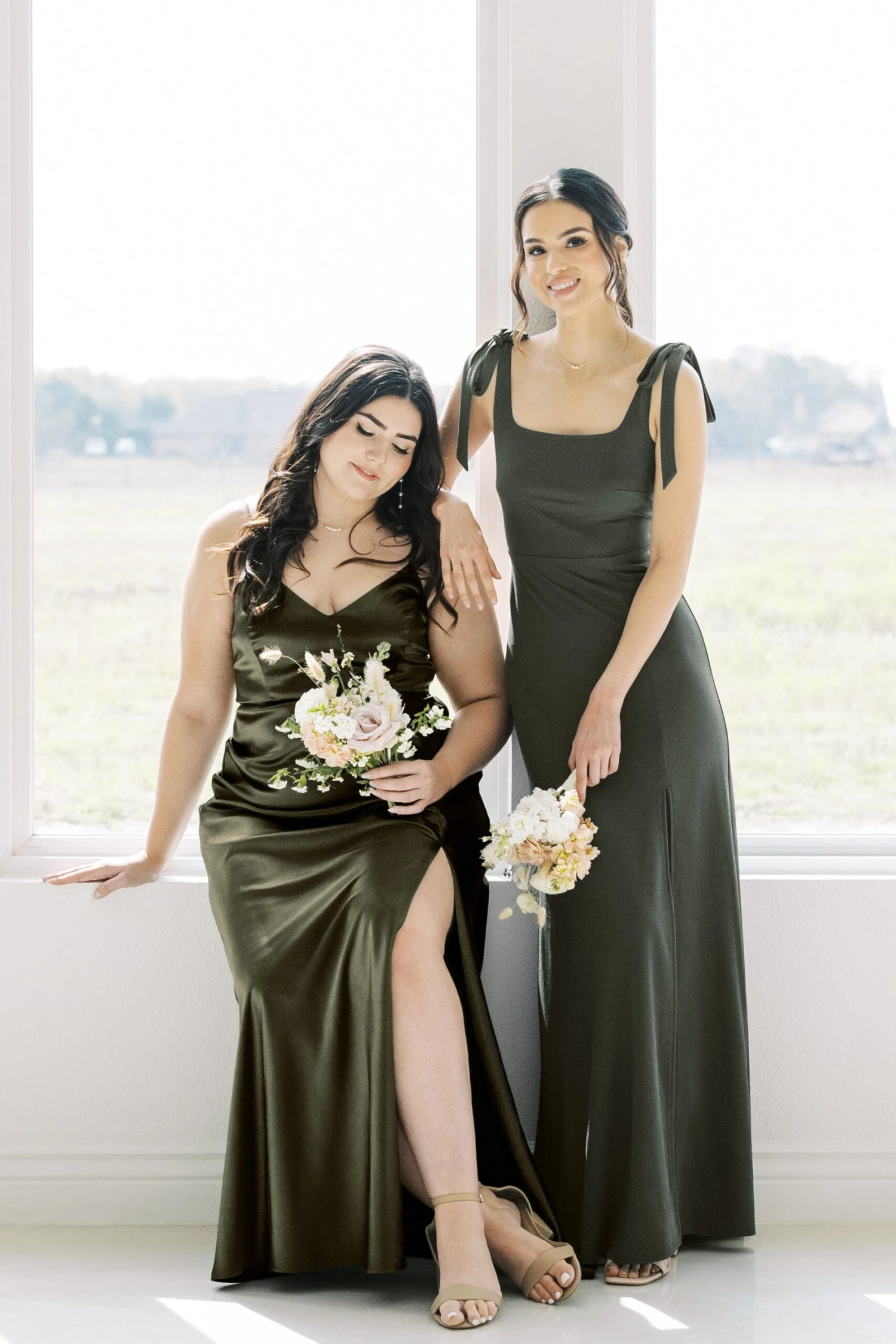 Alex Convertible Dress - Olive - Image 11