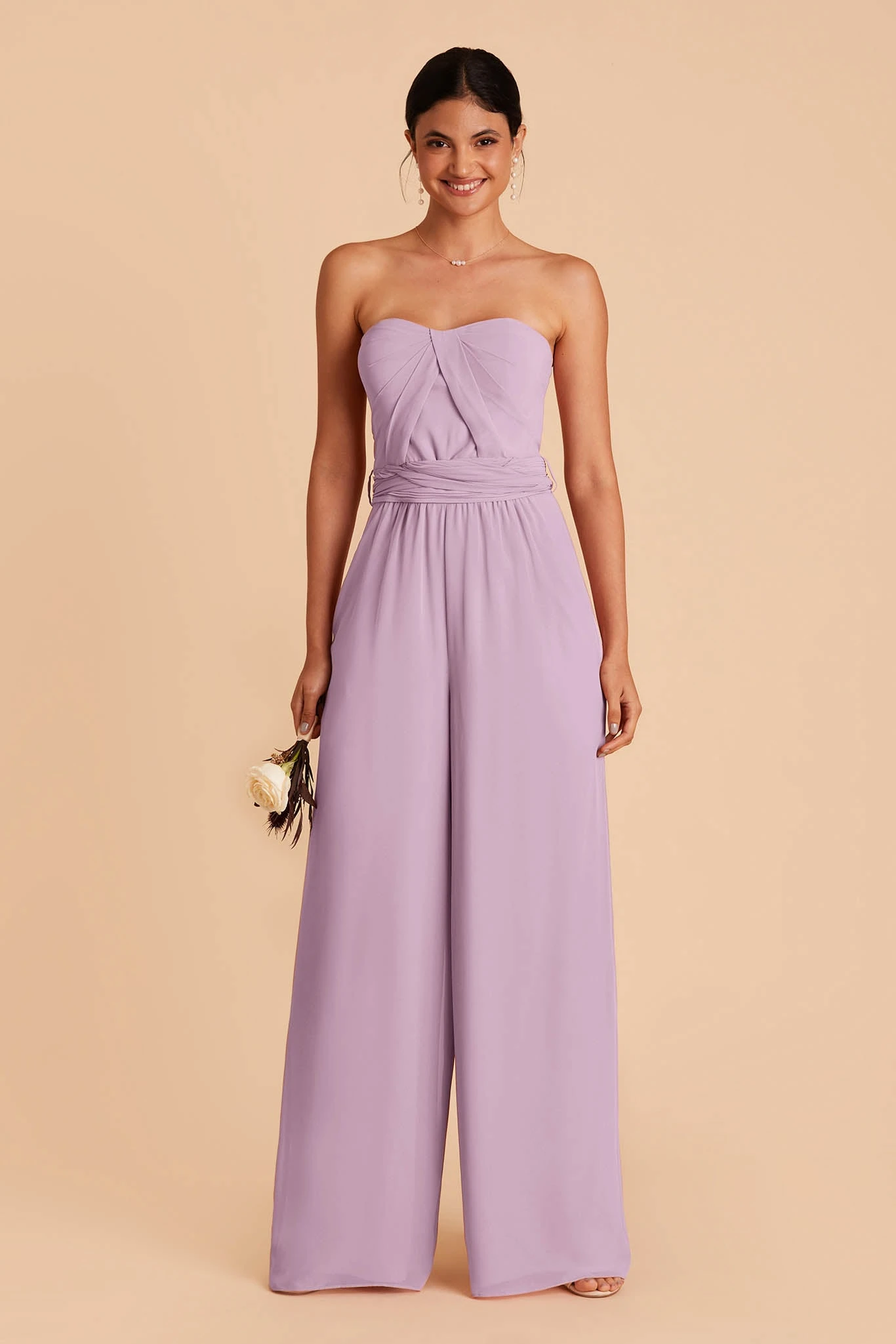 Gigi Convertible Jumpsuit - Lavender - Image 4