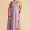 Laurie Empire Dress - Lavender