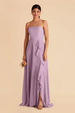 Winnie Convertible Chiffon Dress - Lavender
