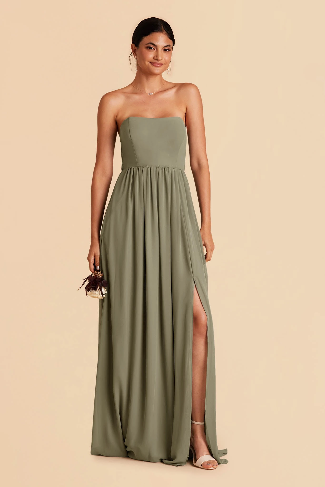 August Convertible Dress - Moss Green - Image 3