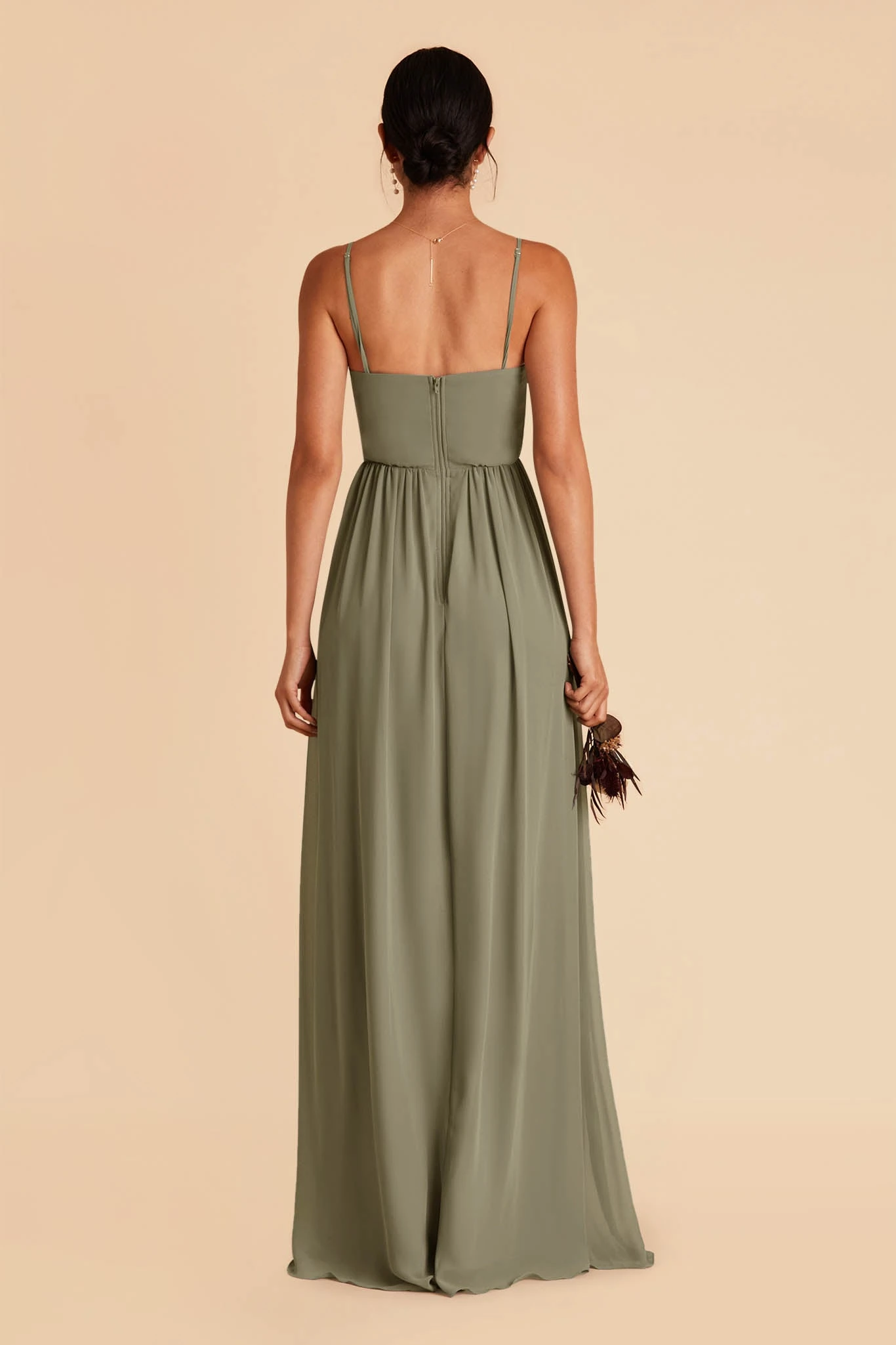 August Convertible Dress - Moss Green - Image 5