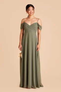 Spence Convertible Dress - Moss Green