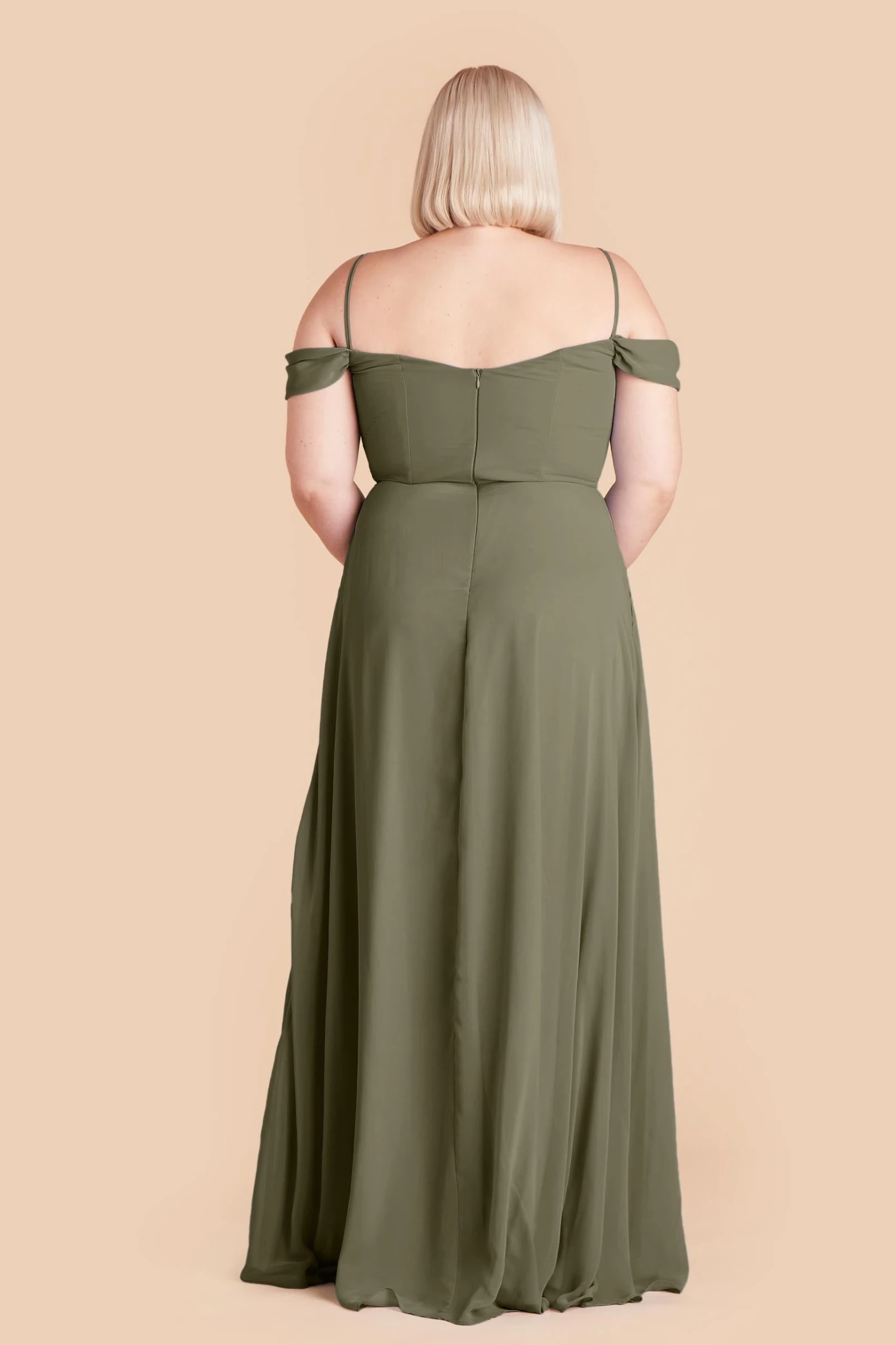 Spence Convertible Dress - Moss Green - Image 17