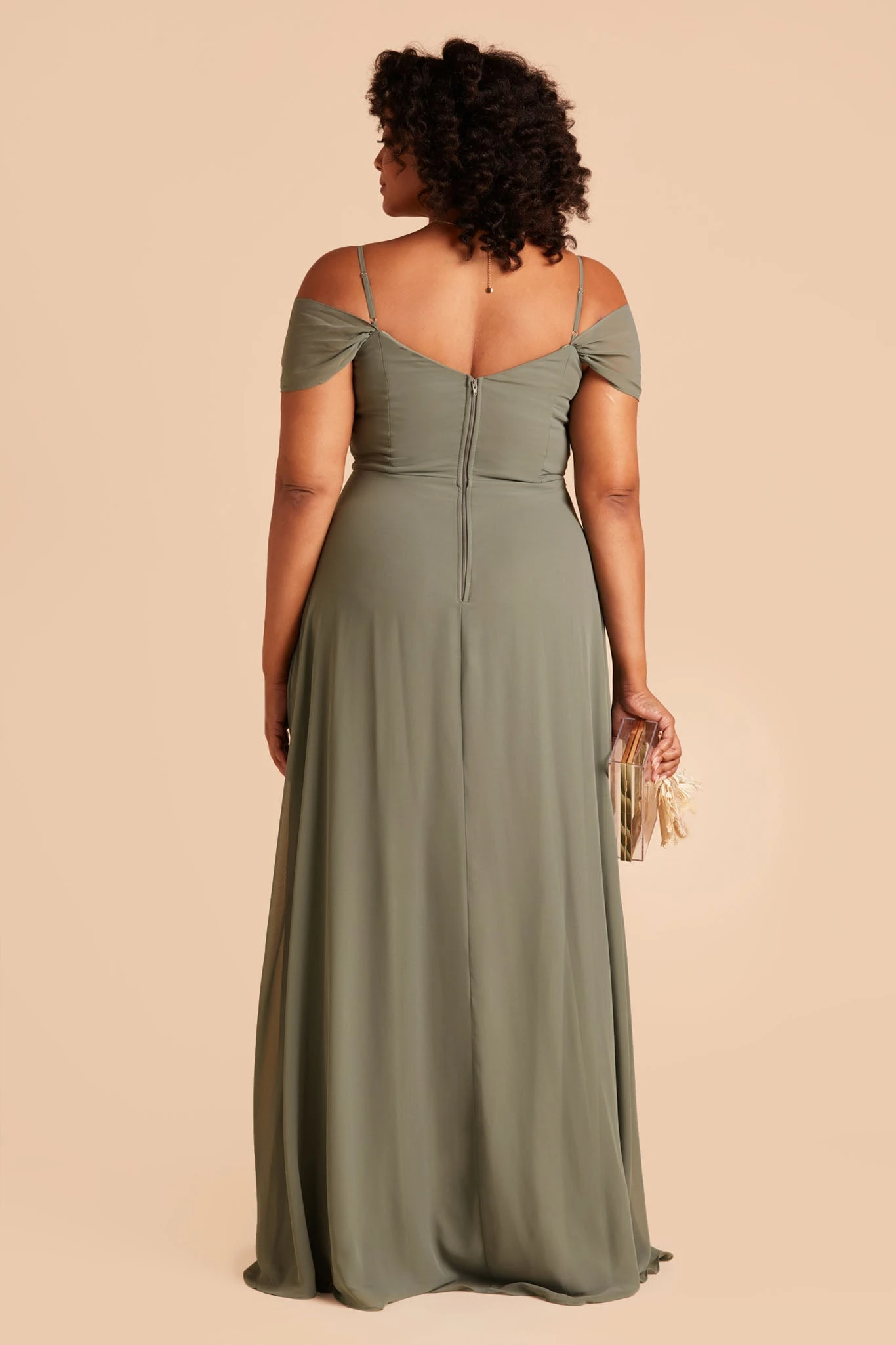 Spence Convertible Dress - Moss Green - Image 18