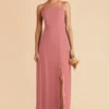 Chris Convertible Chiffon Dress - Mulberry