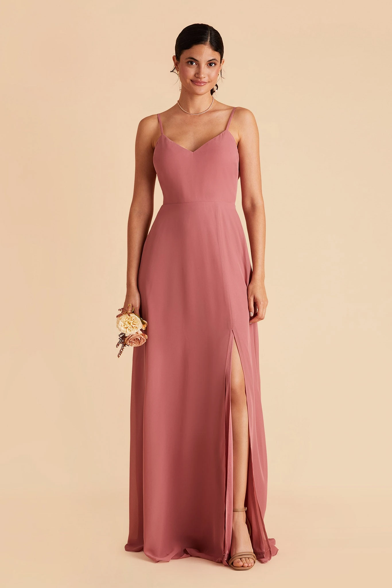Devin Convertible Dress - Mulberry - Image 6