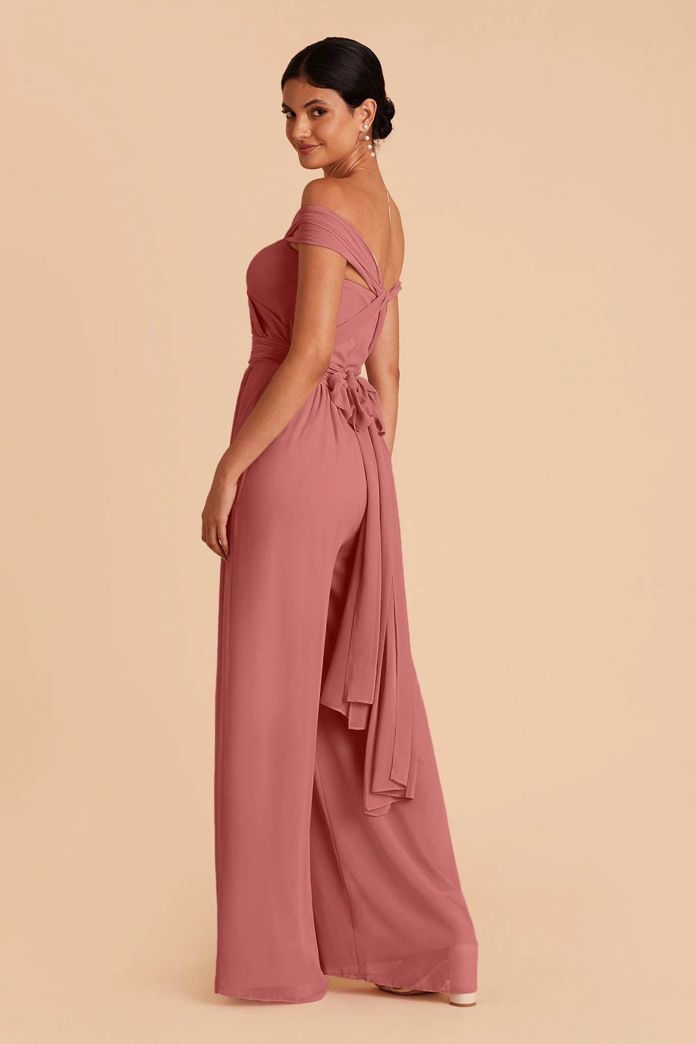 Gigi Convertible Jumpsuit - Mulberry - Image 5