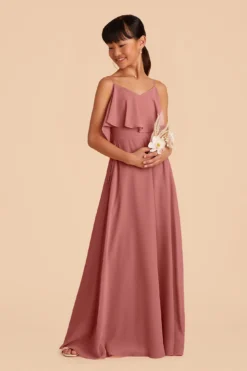 Janie Convertible Junior Dress - Mulberry