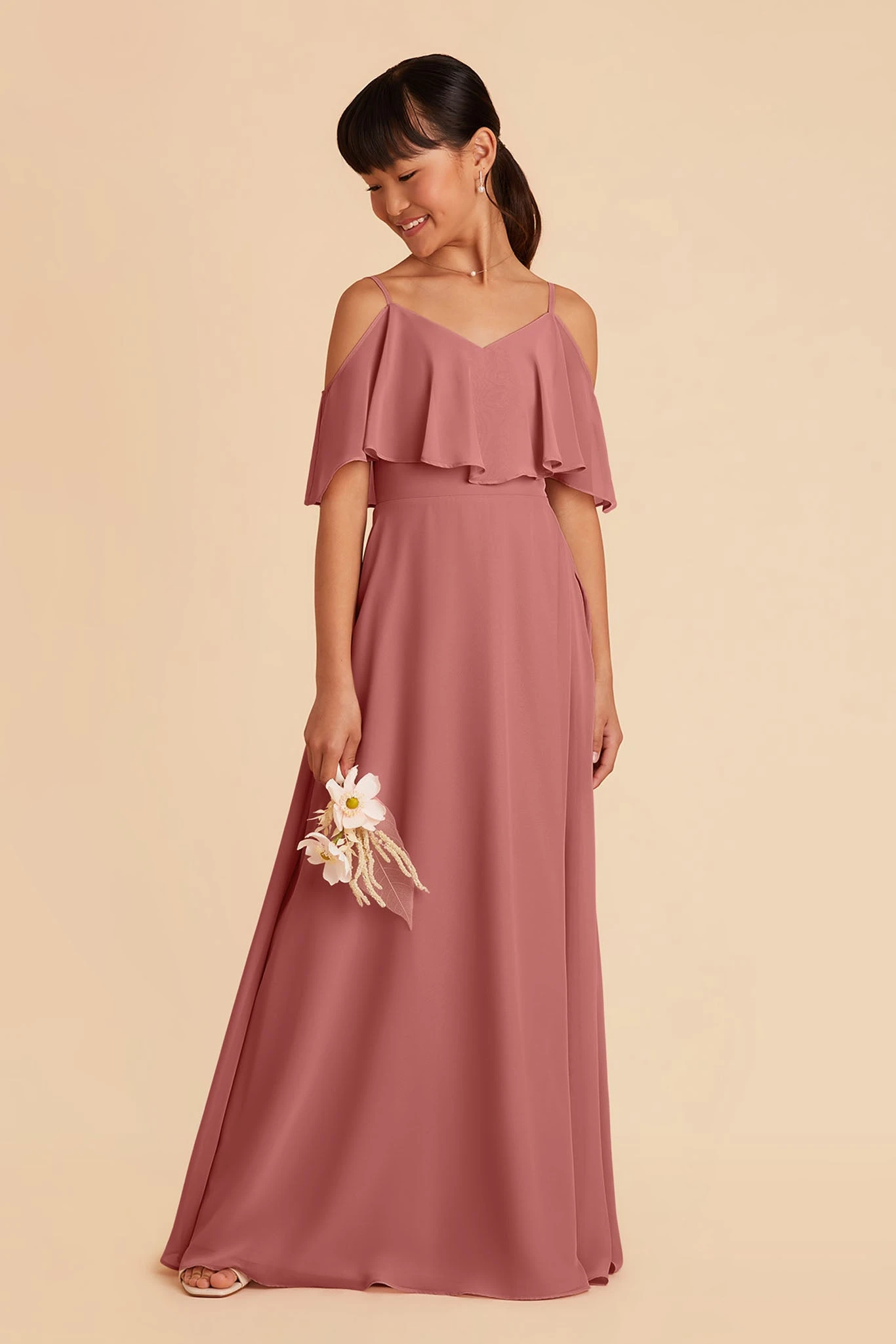 Janie Convertible Junior Dress - Mulberry - Image 4