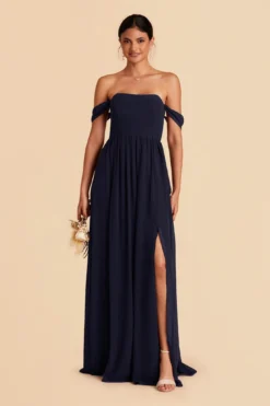 August Convertible Dress - Navy