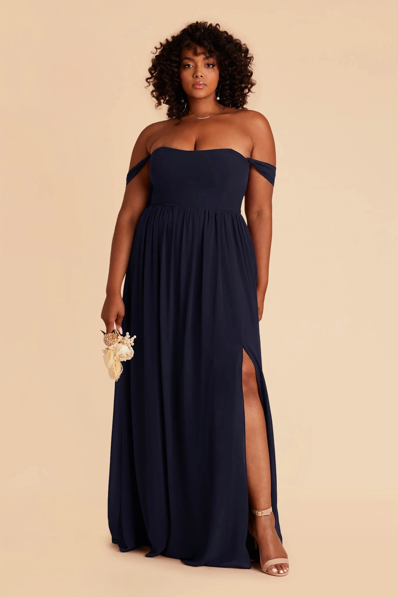 August Convertible Dress - Navy - Image 7
