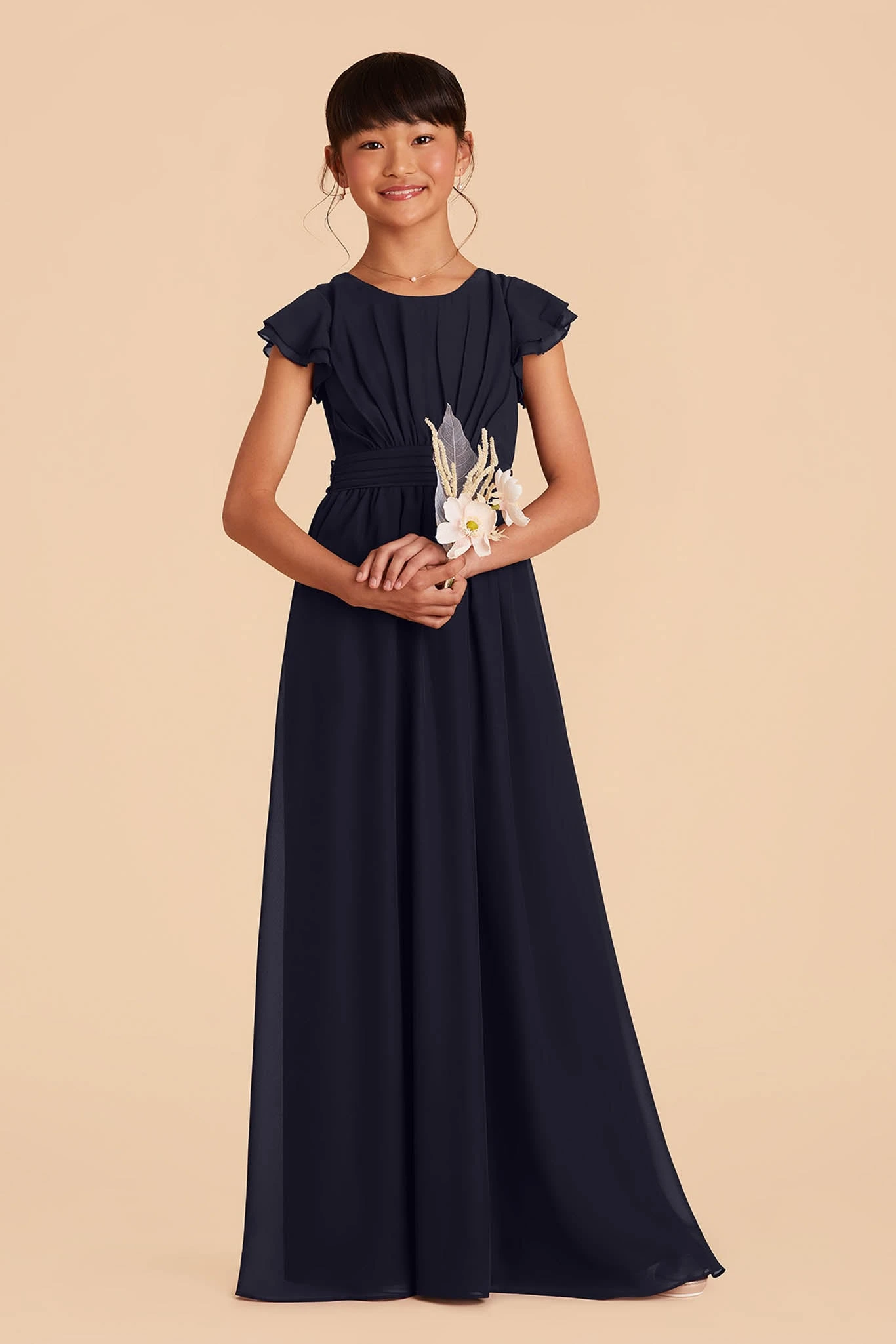 Celine Junior Dress - Navy - Image 3