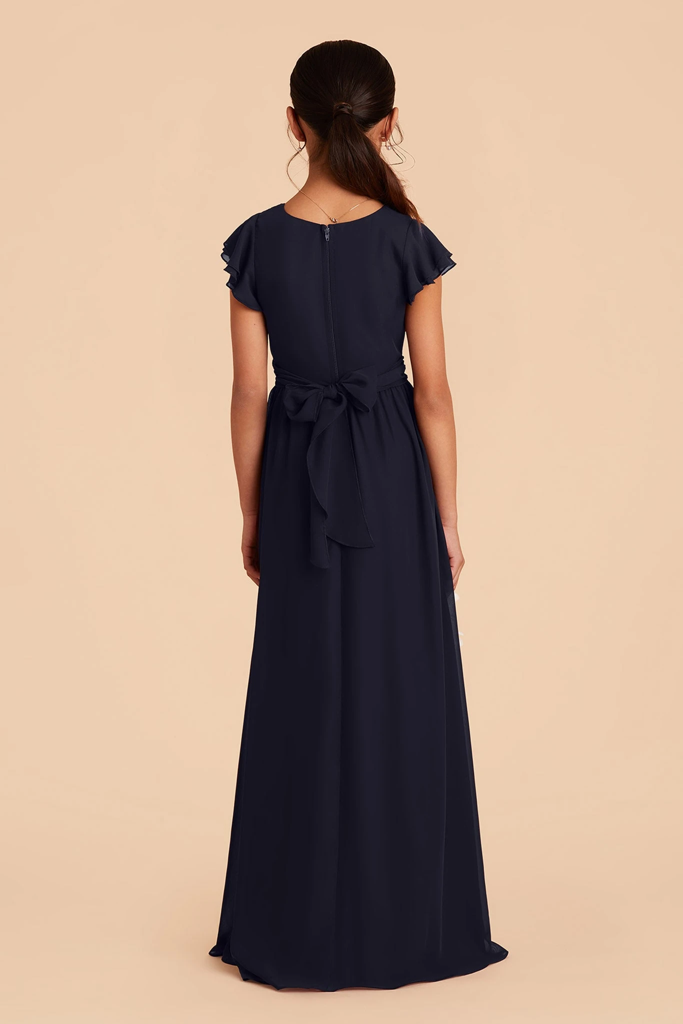Celine Junior Dress - Navy - Image 4