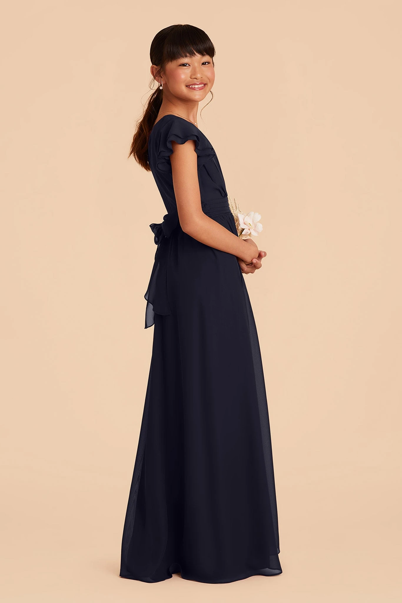 Celine Junior Dress - Navy - Image 2