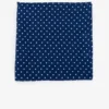 Didi Pocket Square - Navy Dot