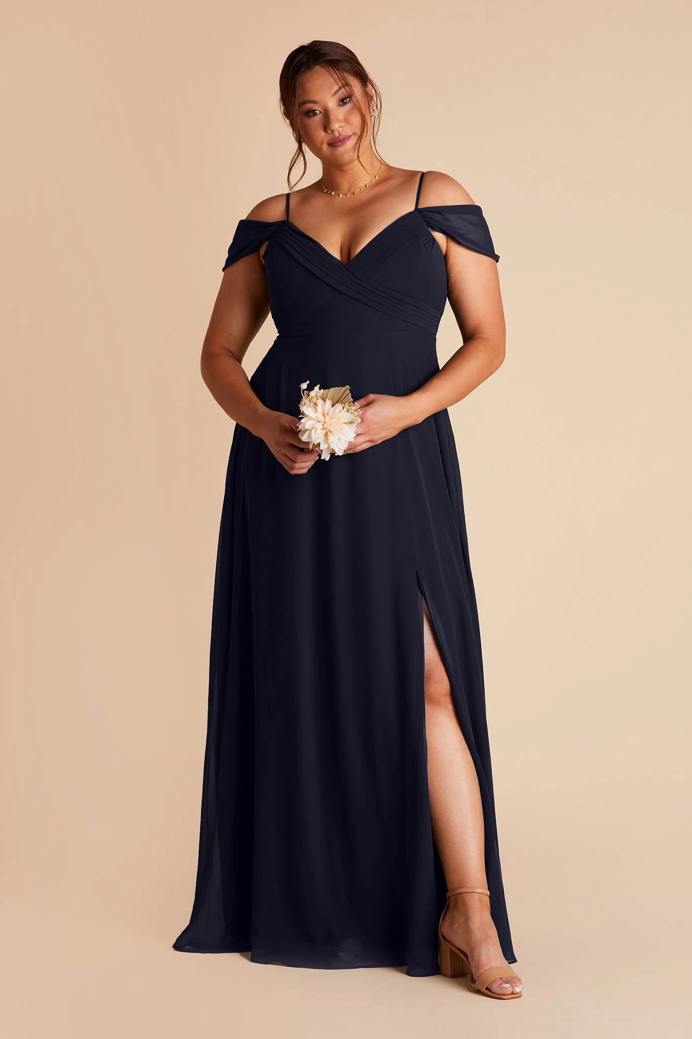 Spence Convertible Dress - Navy - Image 2
