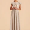 Celine Junior Dress - Neutral Champagne