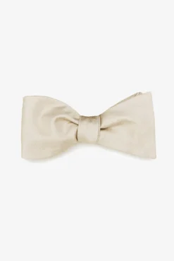 Daniel Bow Tie - Neutral Champagne