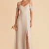 Devin Convertible Dress - Neutral Champagne
