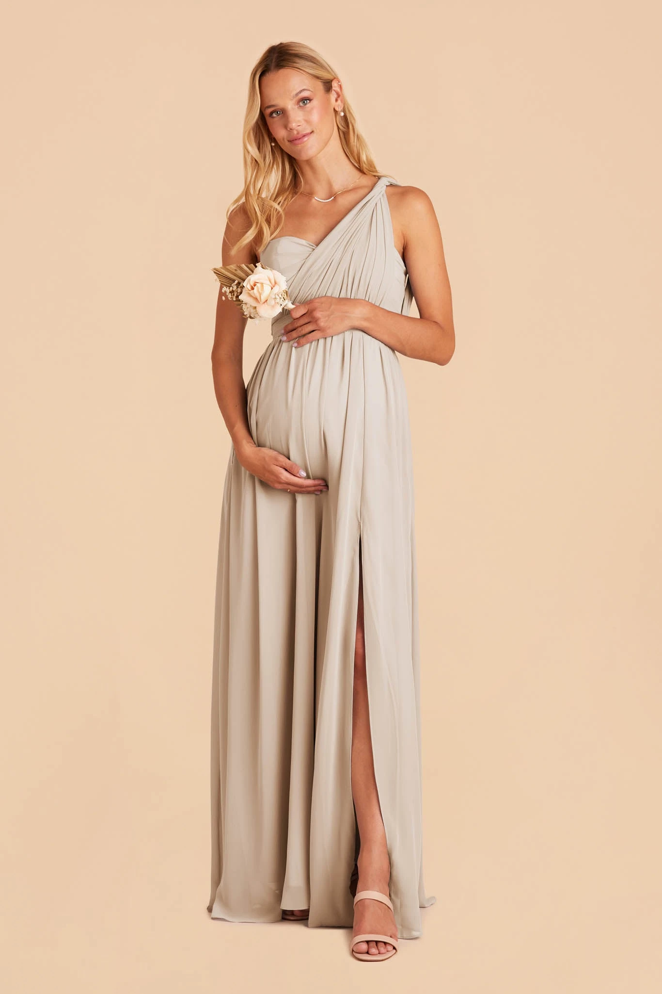 Grace Convertible Dress - Neutral Champagne - Image 5