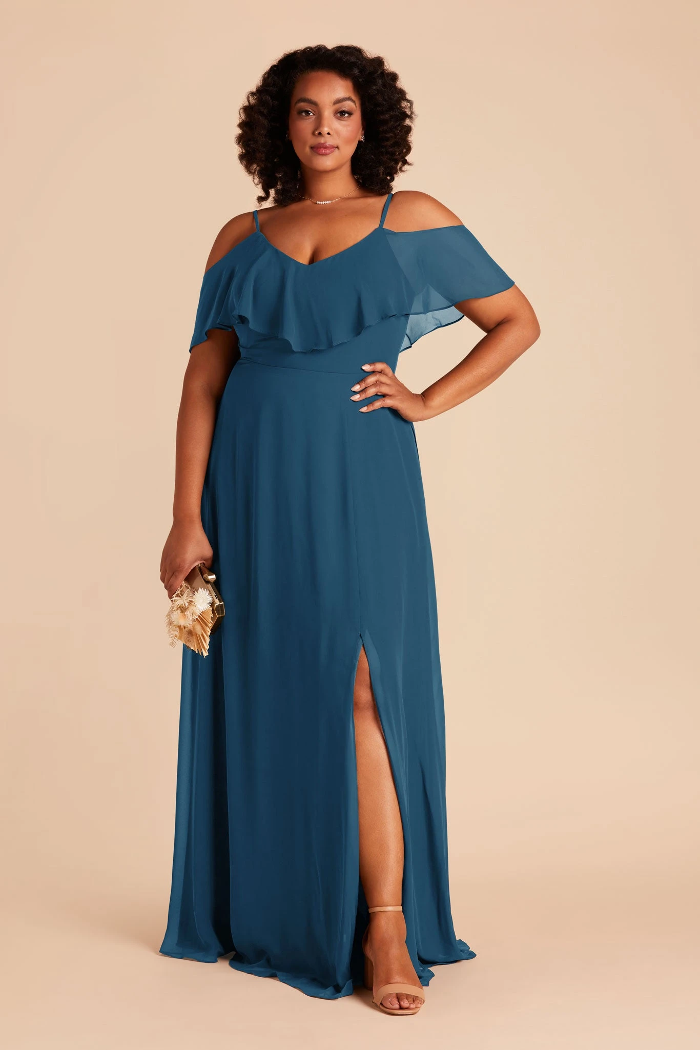 Jane Convertible Dress - Ocean Blue - Image 6