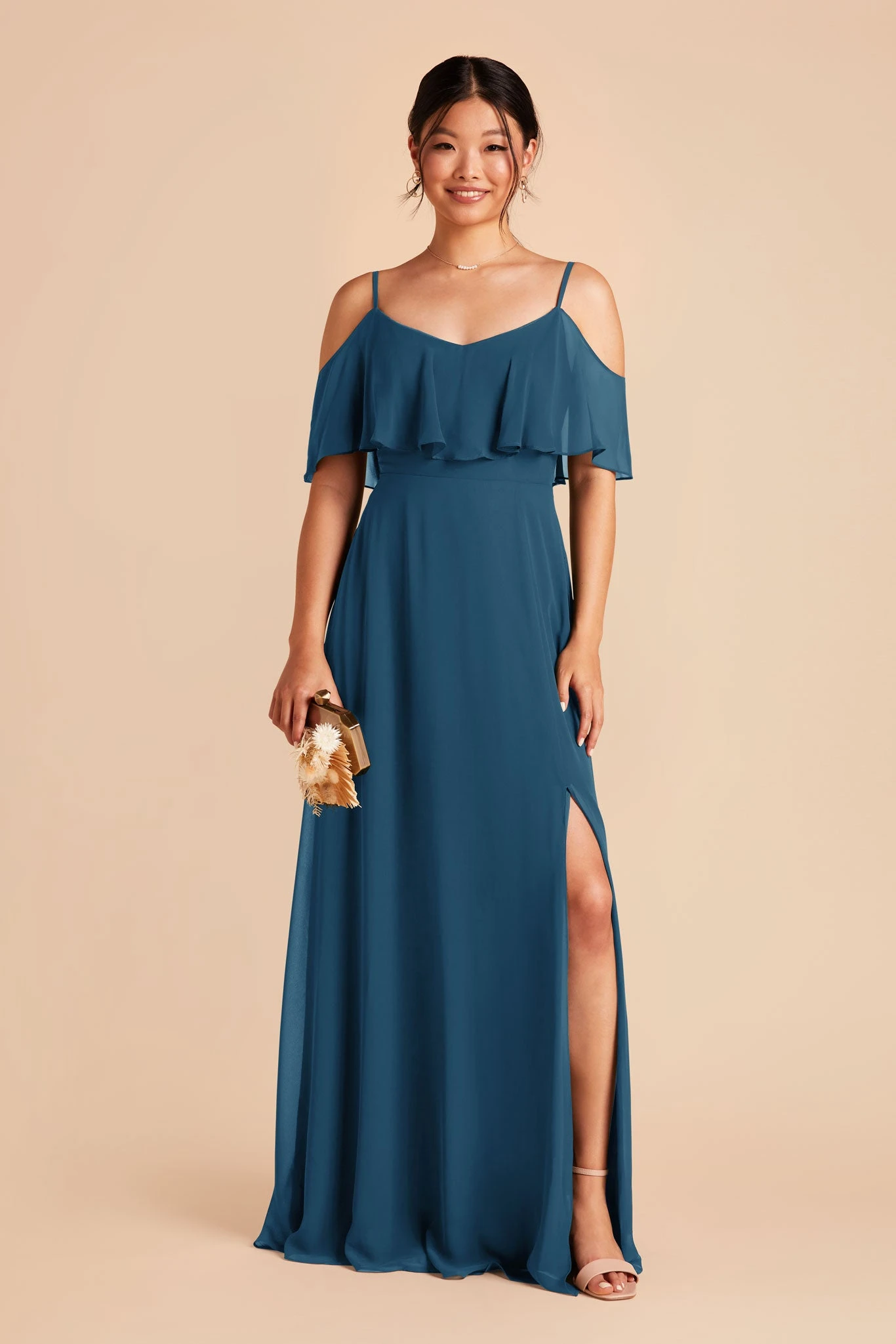 Jane Convertible Dress - Ocean Blue - Image 2