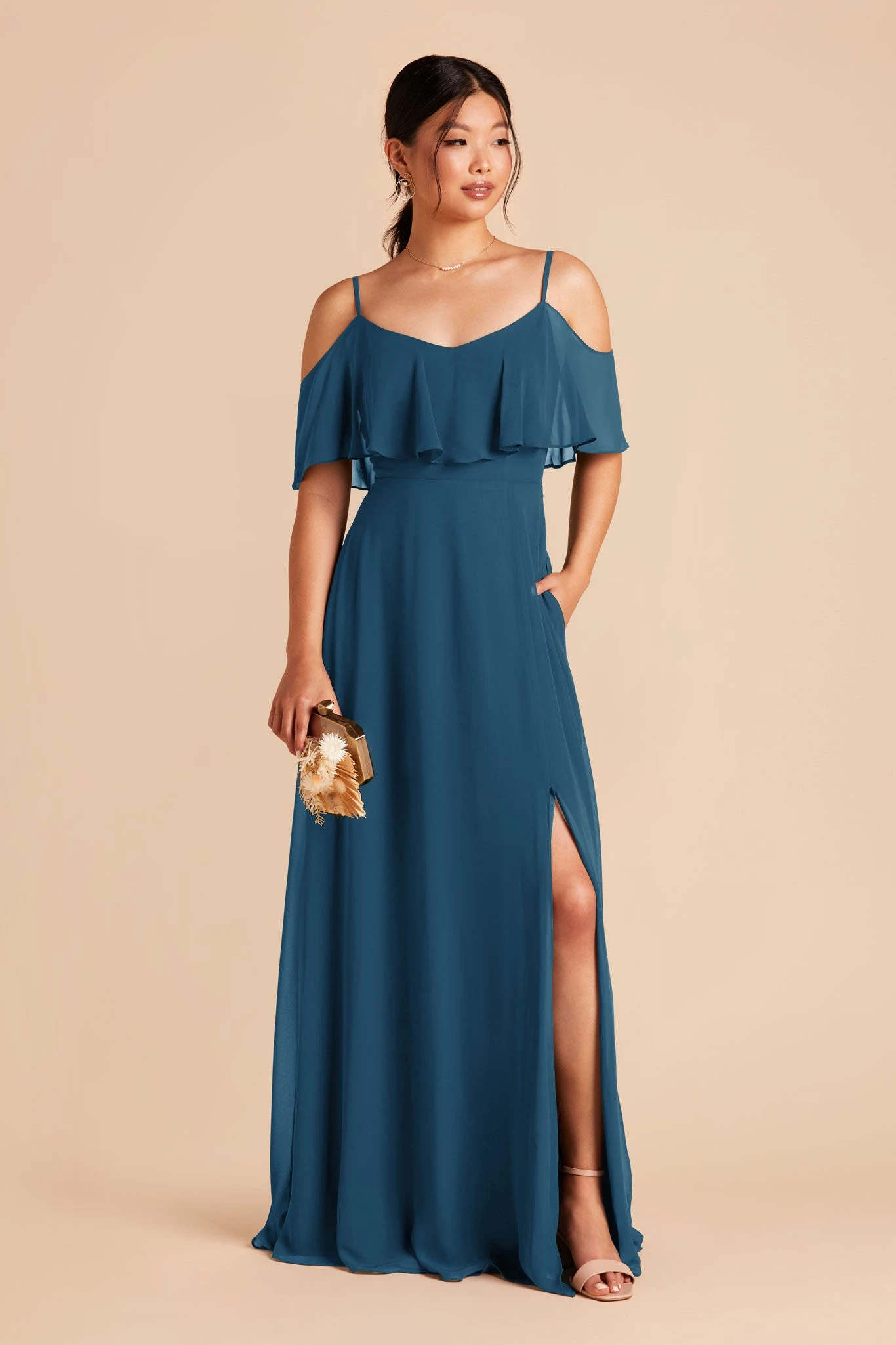 Jane Convertible Dress - Ocean Blue - Image 4