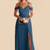Spence Convertible Dress - Ocean Blue