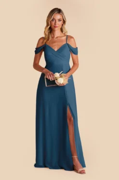 Spence Convertible Dress - Ocean Blue