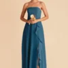 Winnie Convertible Chiffon Dress - Ocean Blue