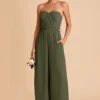 Gigi Convertible Jumpsuit - Olive